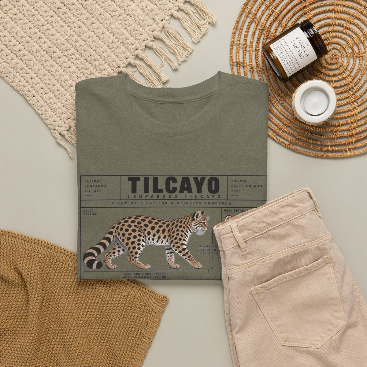 The Tilcayo Field Guide T-Shirt — Meet the New Cat - Let There Be Cute