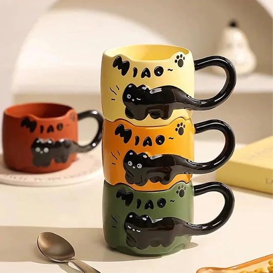 Miao Chaos Stackable Cat Mugs - Let There Be Cute