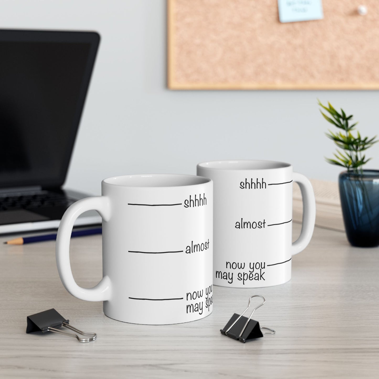 “Now You May Speak” Mood Meter Mug - Let There Be Cute