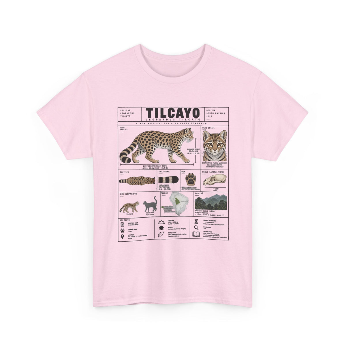 The Tilcayo Field Guide T-Shirt — Meet the New Cat - Let There Be Cute