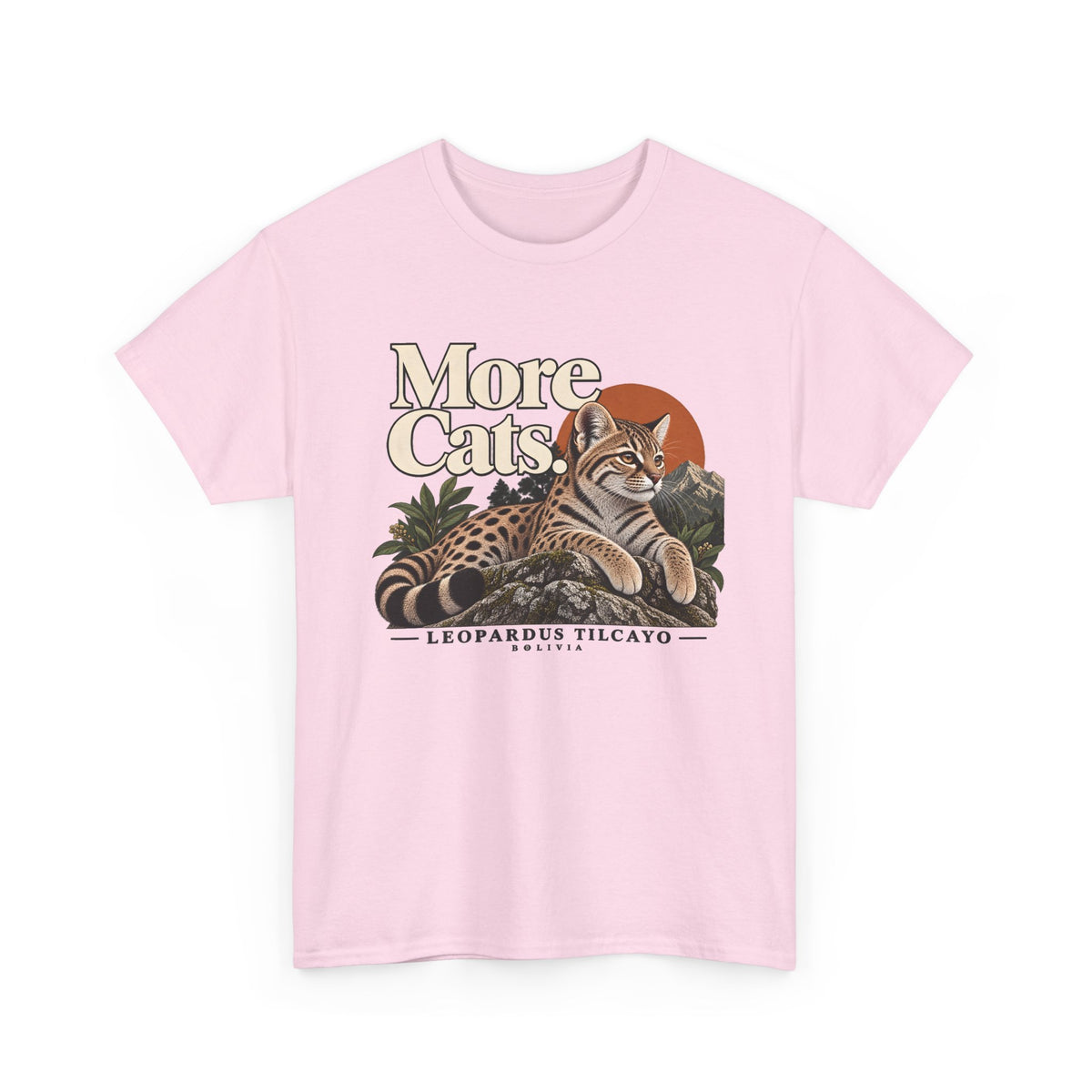 More Cats. Leopardus Tilcayo T-Shirt — New Cat Species 2026 - Let There Be Cute