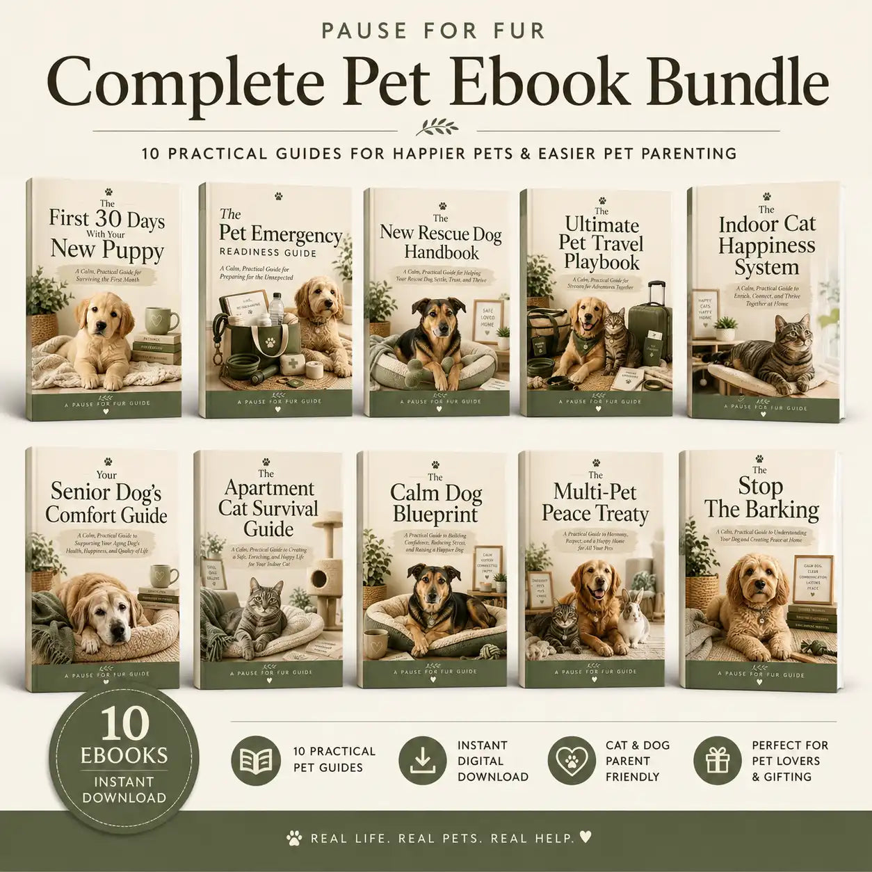 Pause for Fur Complete Pet Ebook Bundle