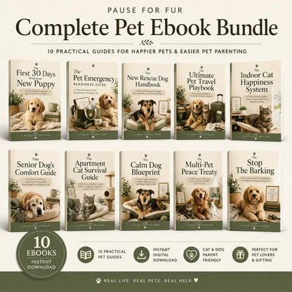 Pause for Fur Complete Pet Ebook Bundle