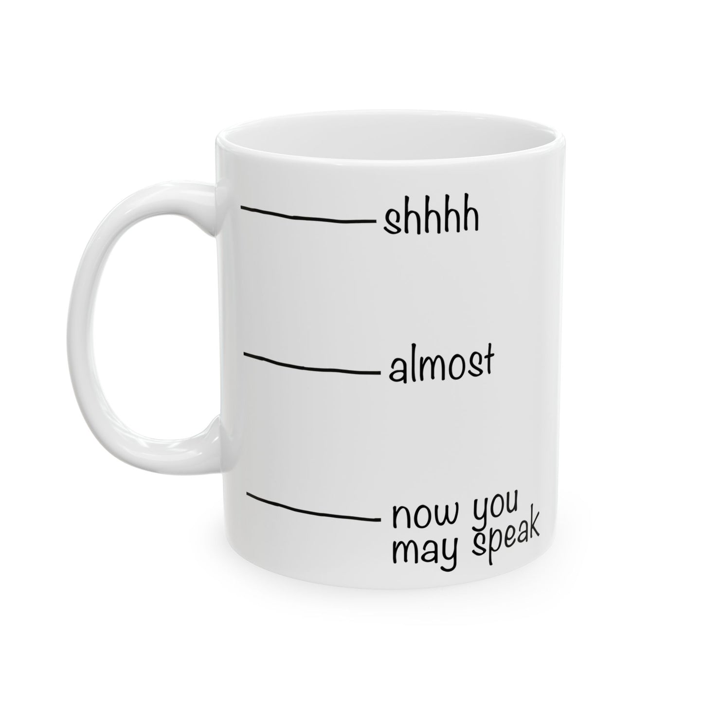“Now You May Speak” Mood Meter Mug - Let There Be Cute
