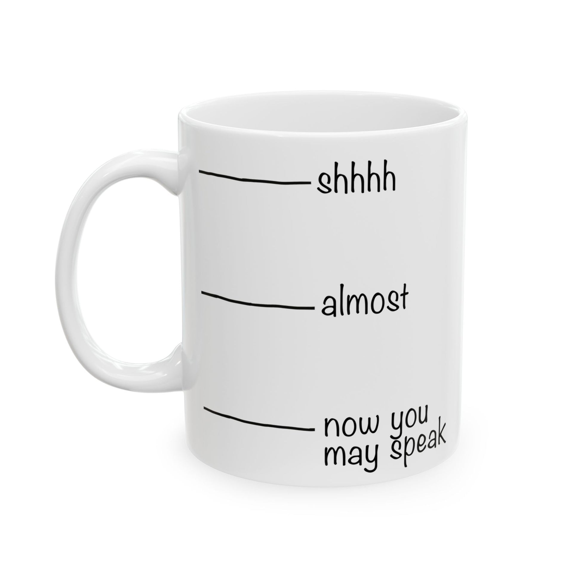 “Now You May Speak” Mood Meter Mug - Let There Be Cute