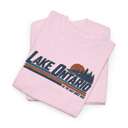 Lake Ontario “On the Map Since 1660” Retro T-Shirt - Let There Be Cute