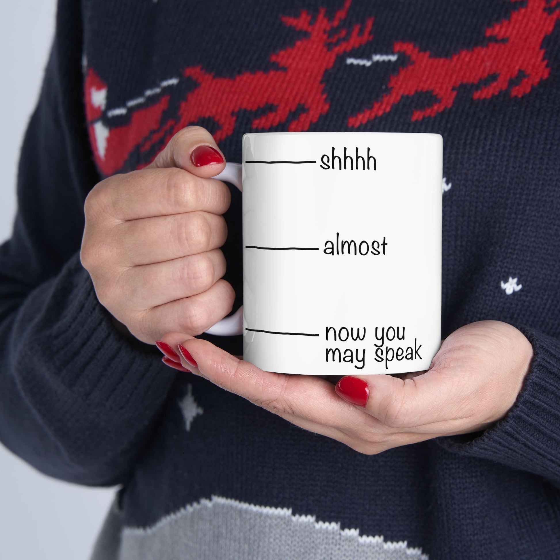 “Now You May Speak” Mood Meter Mug - Let There Be Cute