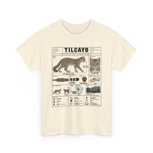 The Tilcayo Field Guide T-Shirt — Meet the New Cat - Let There Be Cute