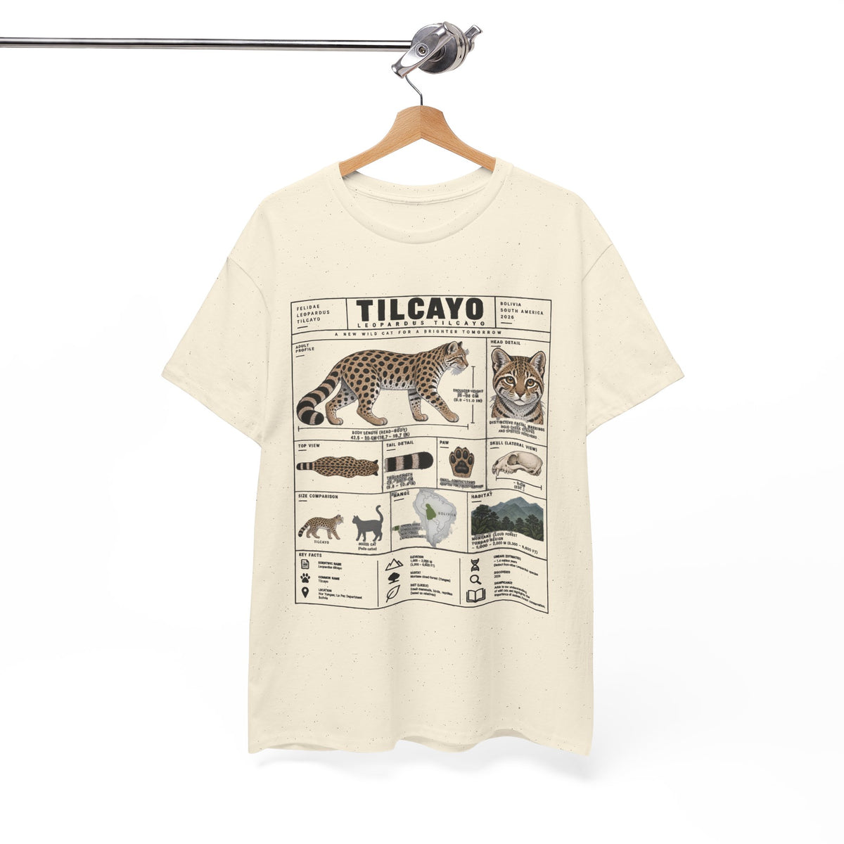 The Tilcayo Field Guide T-Shirt — Meet the New Cat - Let There Be Cute