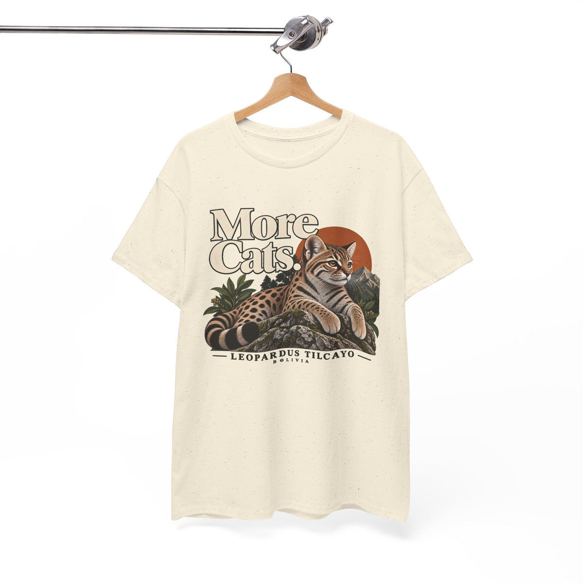 More Cats. Leopardus Tilcayo T-Shirt — New Cat Species 2026 - Let There Be Cute