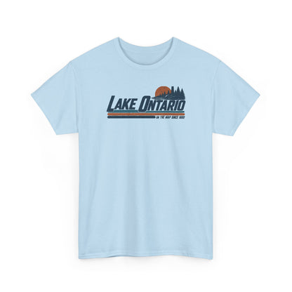 Lake Ontario “On the Map Since 1660” Retro T-Shirt - Let There Be Cute Vintage Great Lakes shirt featuring Lake Ontario graphic