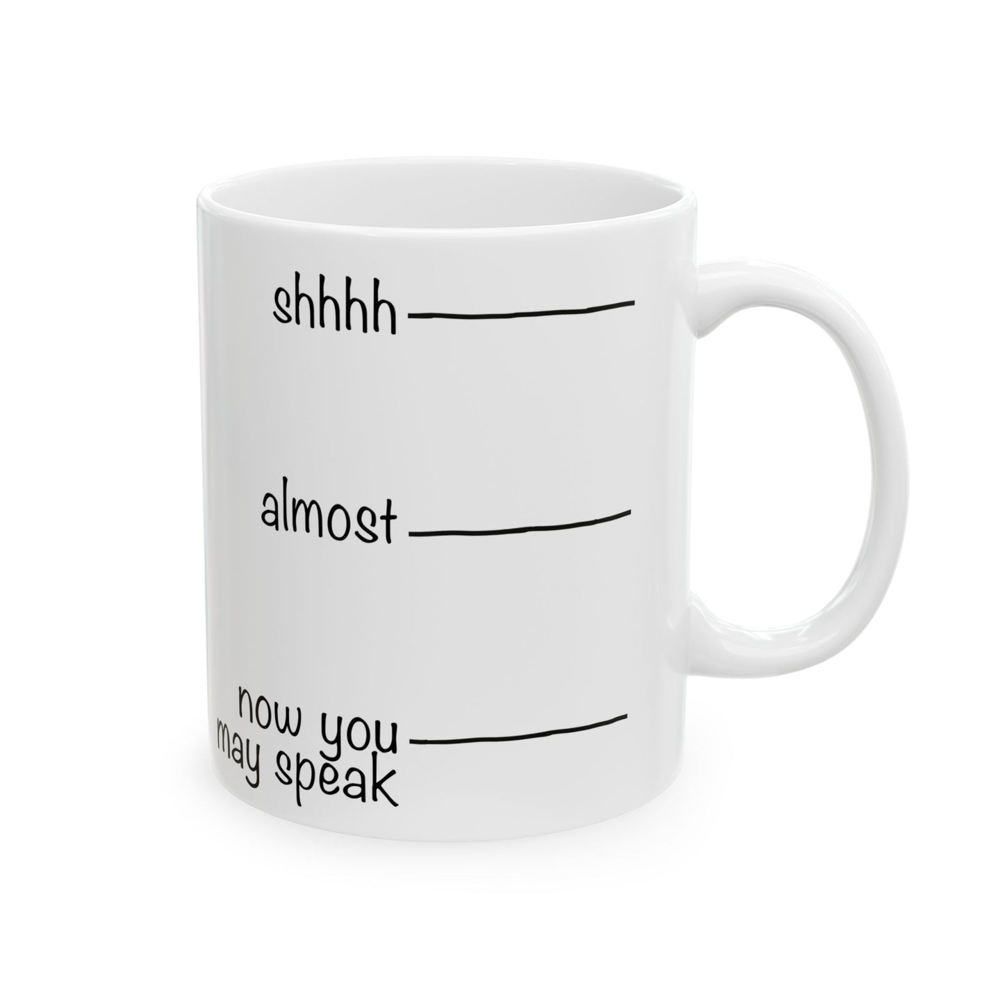 “Now You May Speak” Mood Meter Mug - Let There Be Cute