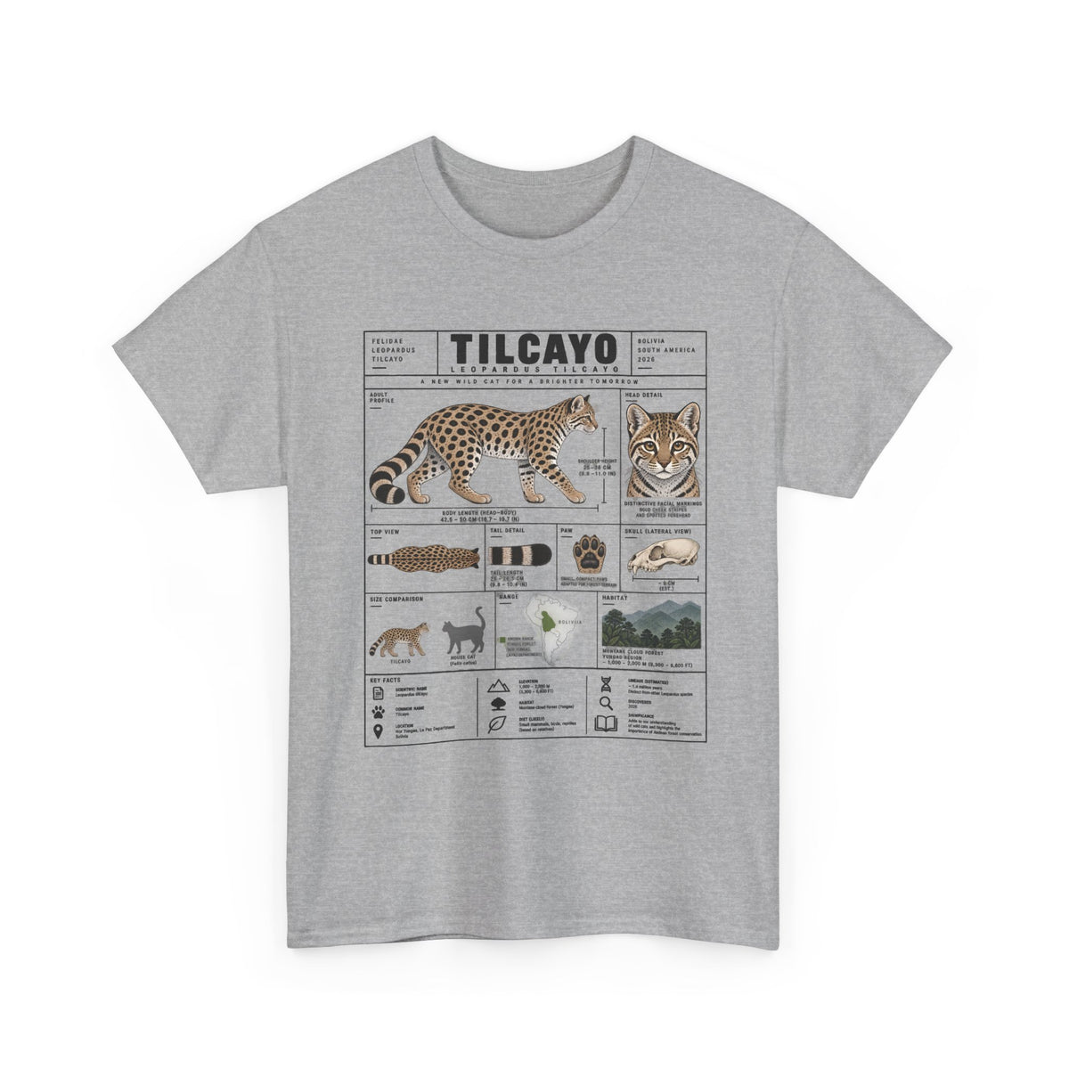 The Tilcayo Field Guide T-Shirt — Meet the New Cat - Let There Be Cute