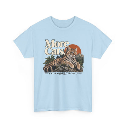 More Cats. Leopardus Tilcayo T-Shirt — New Cat Species 2026 - Let There Be Cute
