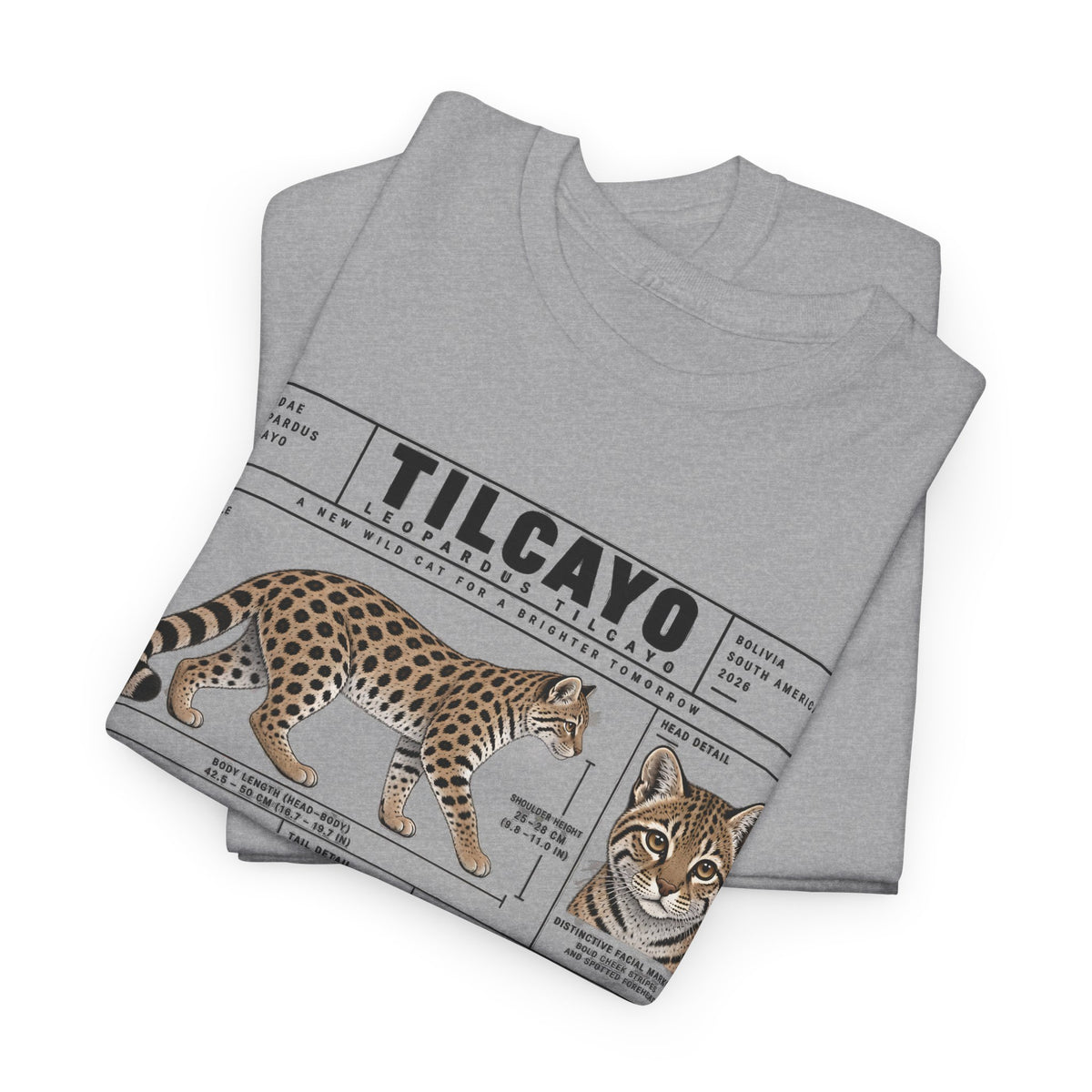 The Tilcayo Field Guide T-Shirt — Meet the New Cat - Let There Be Cute