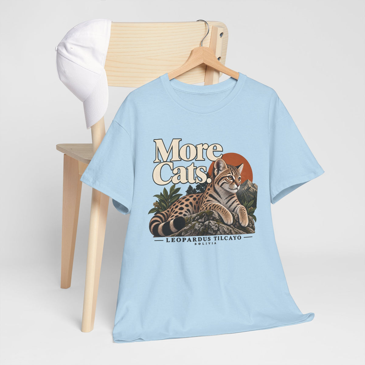 More Cats. Leopardus Tilcayo T-Shirt — New Cat Species 2026 - Let There Be Cute
