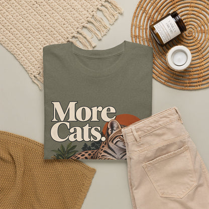 More Cats. Leopardus Tilcayo T-Shirt — New Cat Species 2026 - Let There Be Cute