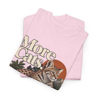 More Cats. Leopardus Tilcayo T-Shirt — New Cat Species 2026 - Let There Be Cute