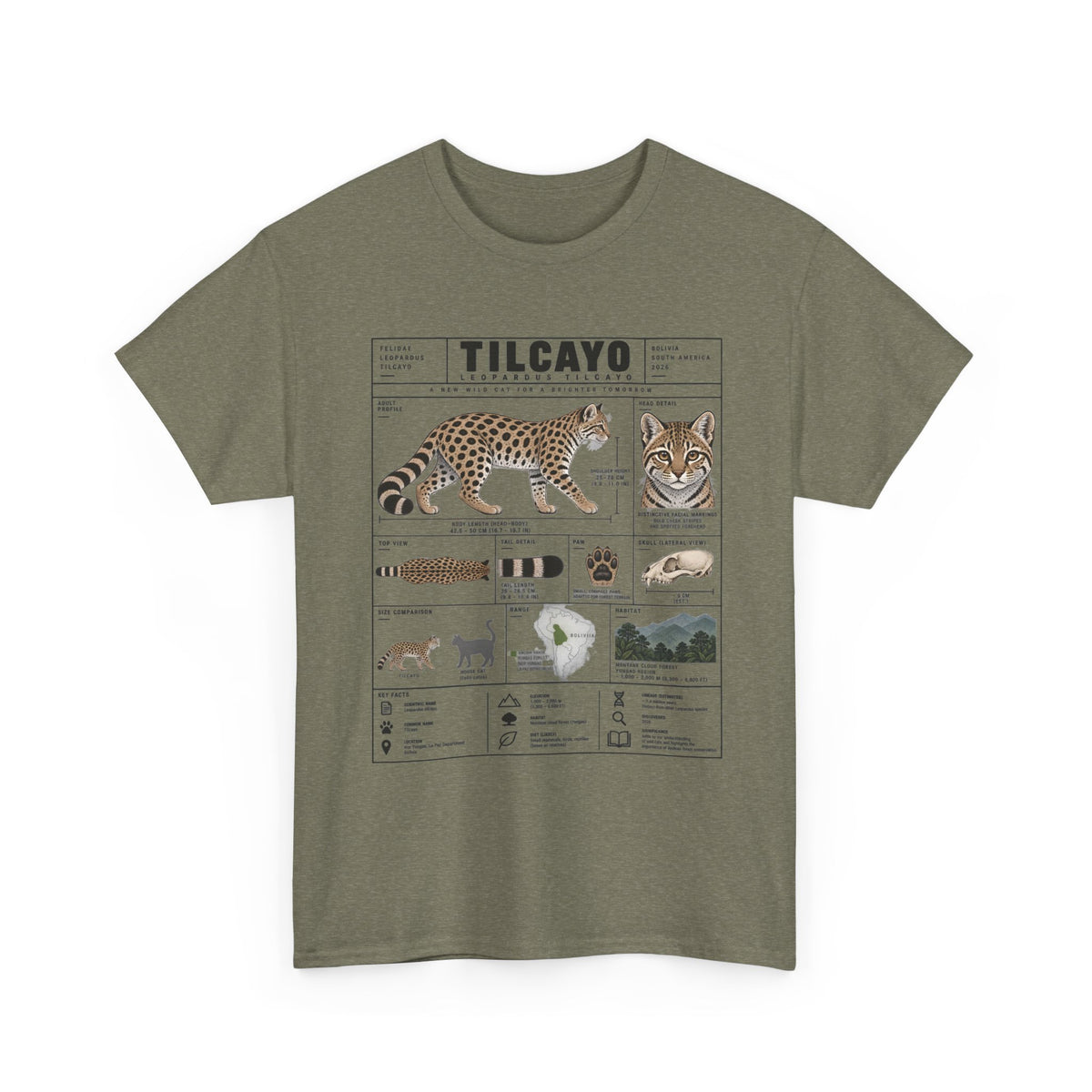 The Tilcayo Field Guide T-Shirt — Meet the New Cat - Let There Be Cute