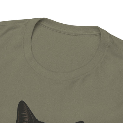 Is He Dead Yet? Funny Black Cat T-Shirt - Let There Be Cute