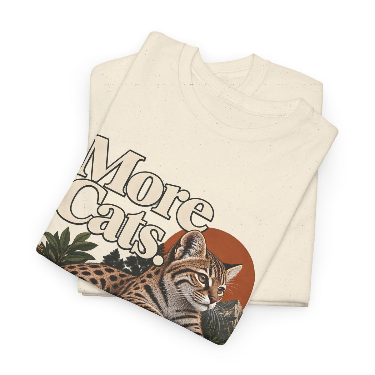 More Cats. Leopardus Tilcayo T-Shirt — New Cat Species 2026 - Let There Be Cute