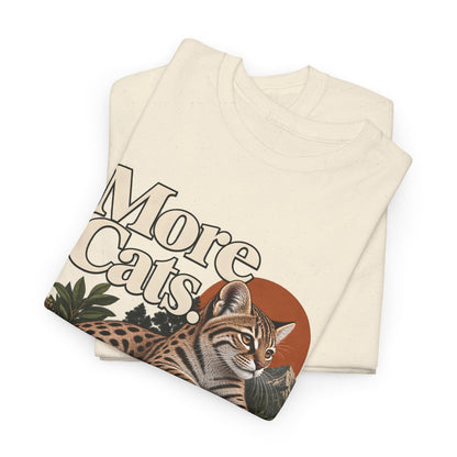 More Cats. Leopardus Tilcayo T-Shirt — New Cat Species 2026 - Let There Be Cute