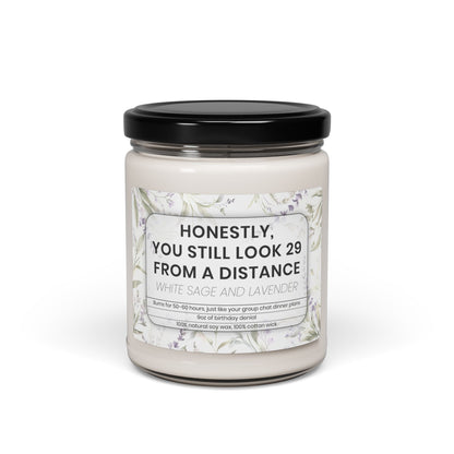 Honestly, You Still Look 29 From a Distance – Funny Birthday Candle - Let There Be Cute
