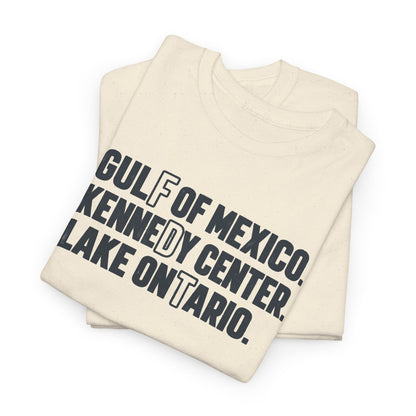 Gulf of Mexico Kennedy Center Lake Ontario T-Shirt - Let There Be Cute