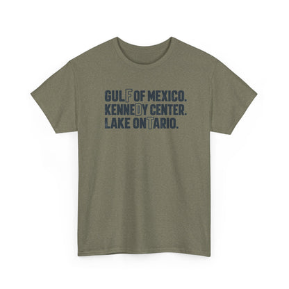 Gulf of Mexico Kennedy Center Lake Ontario T-Shirt - Let There Be Cute