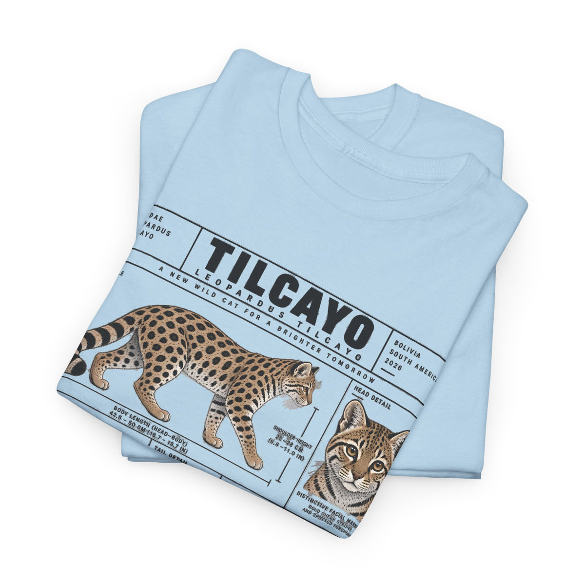 The Tilcayo Field Guide T-Shirt — Meet the New Cat - Let There Be Cute