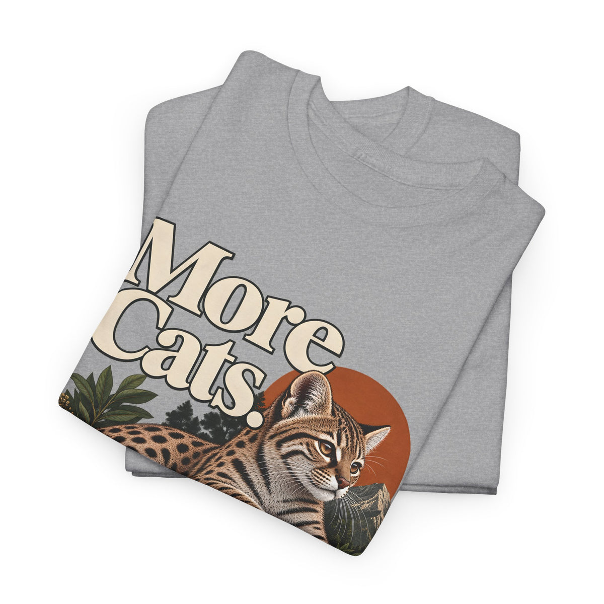 More Cats. Leopardus Tilcayo T-Shirt — New Cat Species 2026 - Let There Be Cute