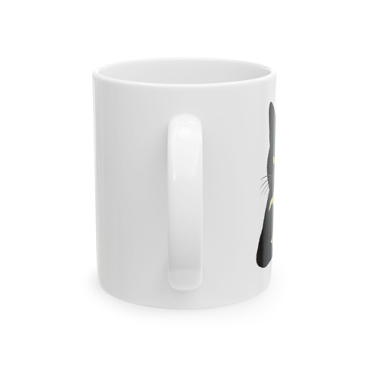Is He Dead Yet? Black Cat Mug – Funny Sarcastic Political Coffee Mug - Let There Be Cute