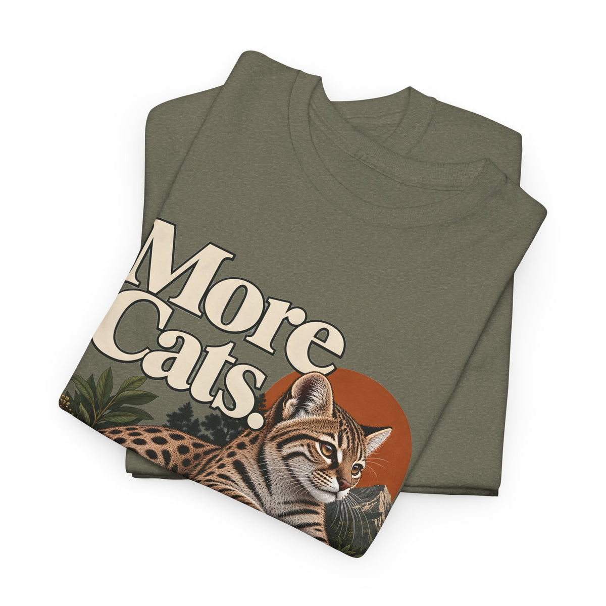 More Cats. Leopardus Tilcayo T-Shirt — New Cat Species 2026 - Let There Be Cute