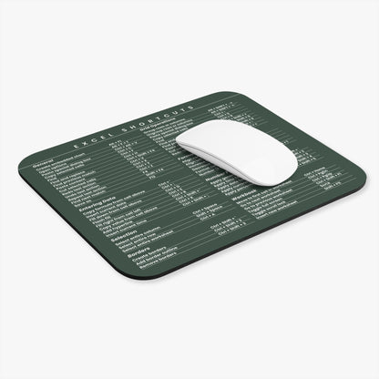 Microsoft Excel Shortcut Cheat Sheet Mousepad