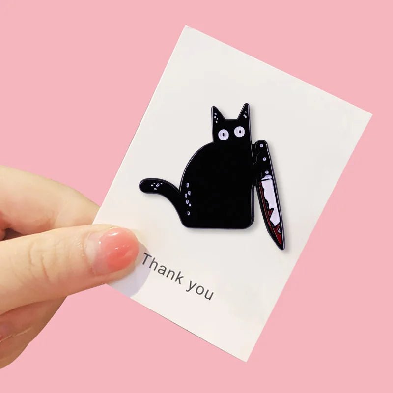 Stabby Tabby Cat Pins - Mix & Match - Let There Be Cute