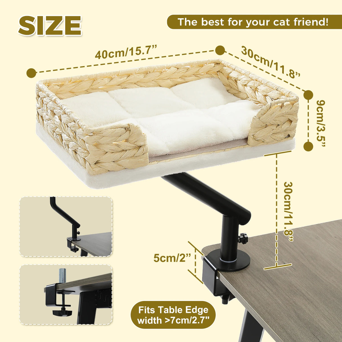 Pawffice Cat Desk Bed - Let There Be Cute