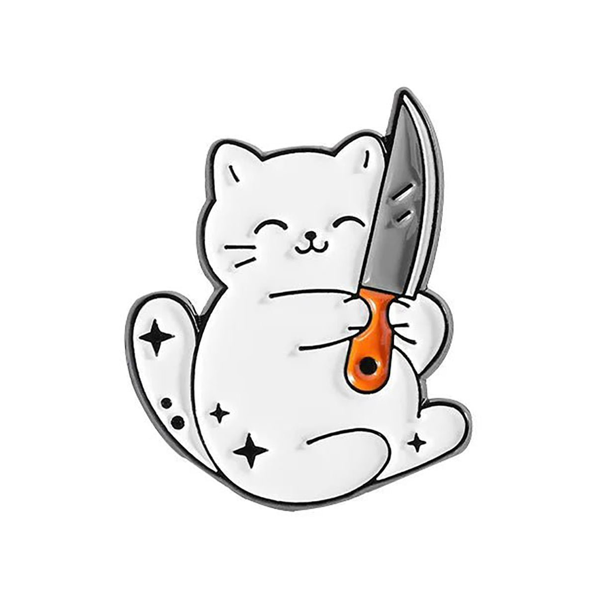 Stabby Tabby Cat Pins - Mix & Match - Let There Be Cute