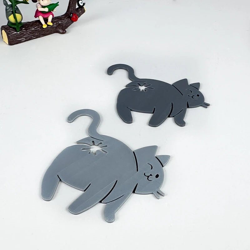 Cat’s Outta the Bag — Cat Butt Bread Bag Clips (2 - pack) - Let There Be Cute