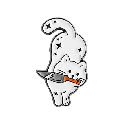 Stabby Tabby Cat Pins - Mix & Match - Let There Be Cute