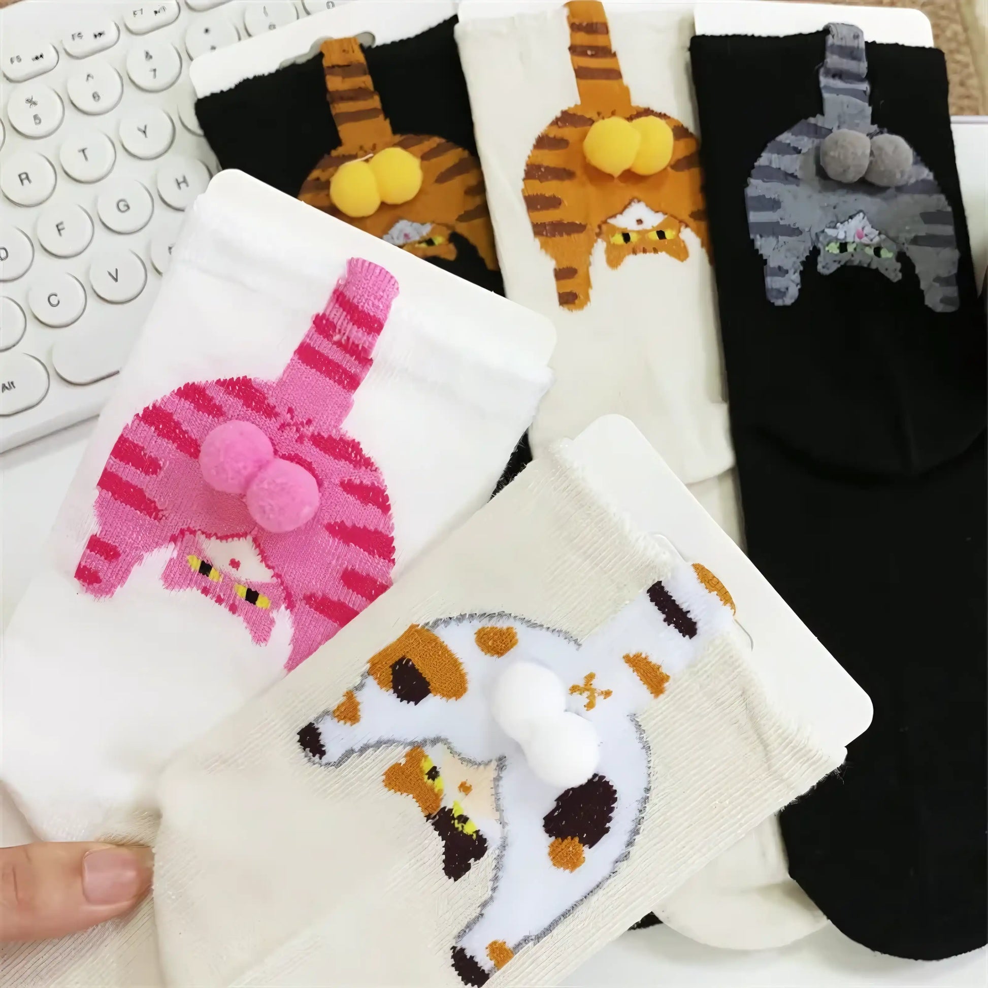 Kitty Jingle Socks - Let There Be Cute