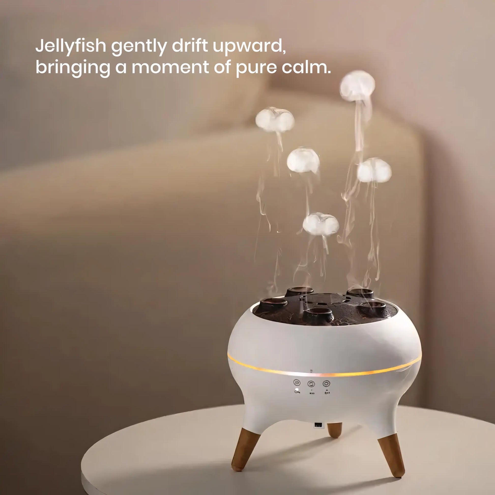 Dream Float Jellyfish Diffuser – Color - Changing Night Light & Room Humidifier - Let There Be Cute