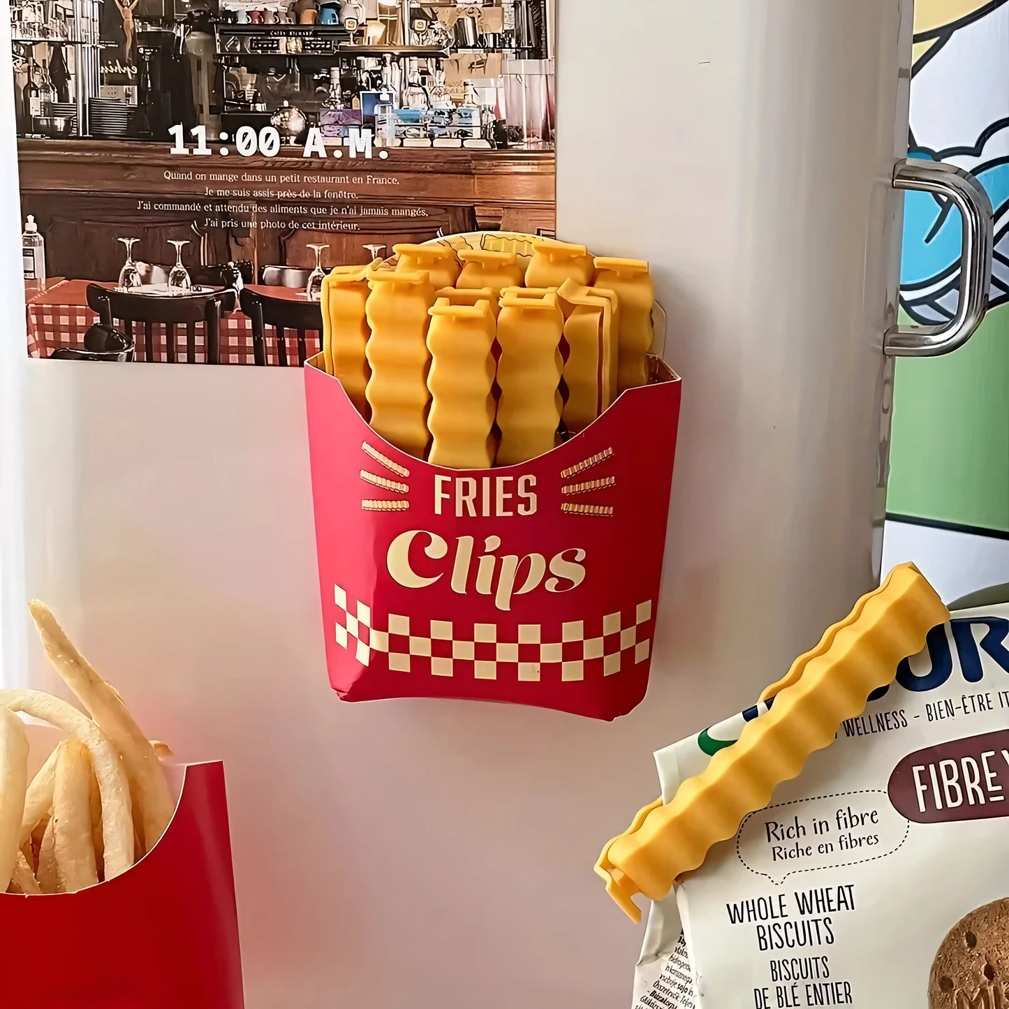 Fries Chip Clips - Clip It Like It’s Hot - Let There Be Cute
