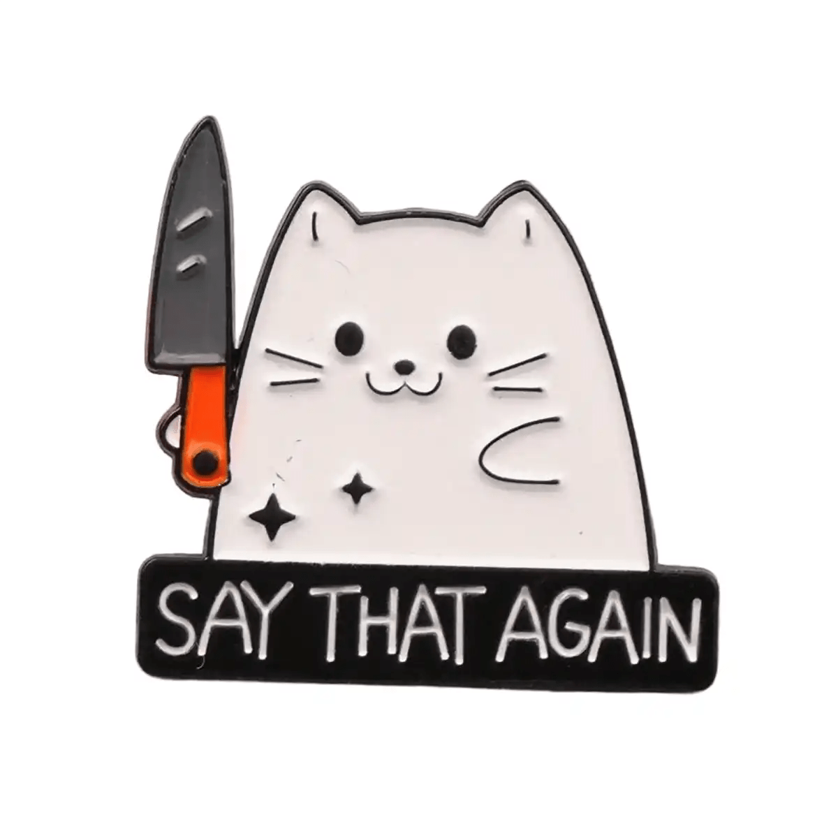 Stabby Tabby Cat Pins - Mix & Match - Let There Be Cute