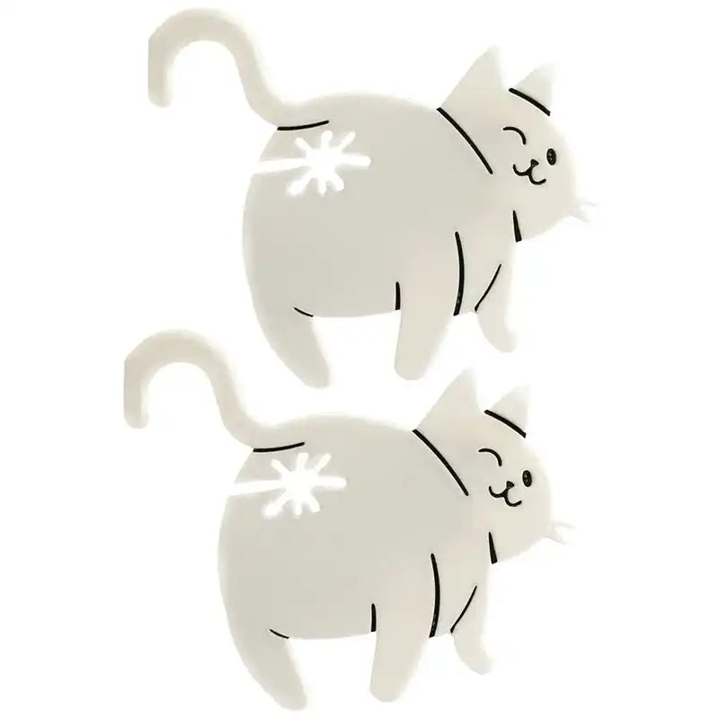 Cat’s Outta the Bag — Cat Butt Bread Bag Clips (2 - pack) - Let There Be Cute