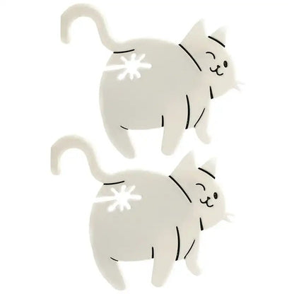 Cat’s Outta the Bag — Cat Butt Bread Bag Clips (2 - pack) - Let There Be Cute