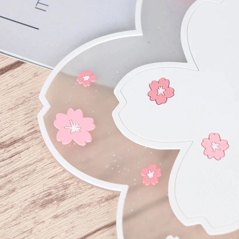 Cherry Blossom Coaster Pad - Let There Be Cute