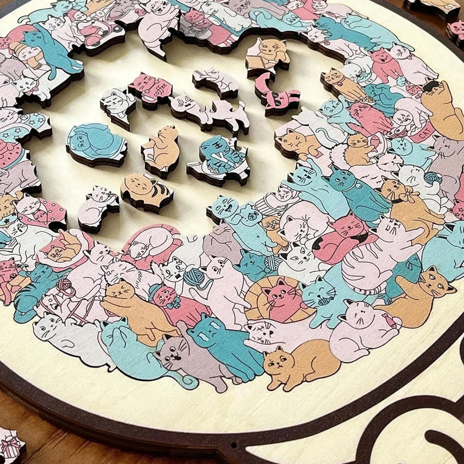 Cat - astrophe Puzzle – 135 Pieces of Feline Mayhem - Let There Be Cute