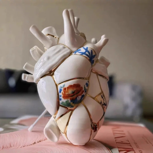 Kintsugi Heart Vase - Let There Be Cute