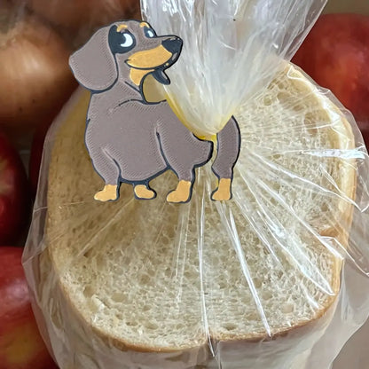 Dachshund Doggy Butt Bread Clip