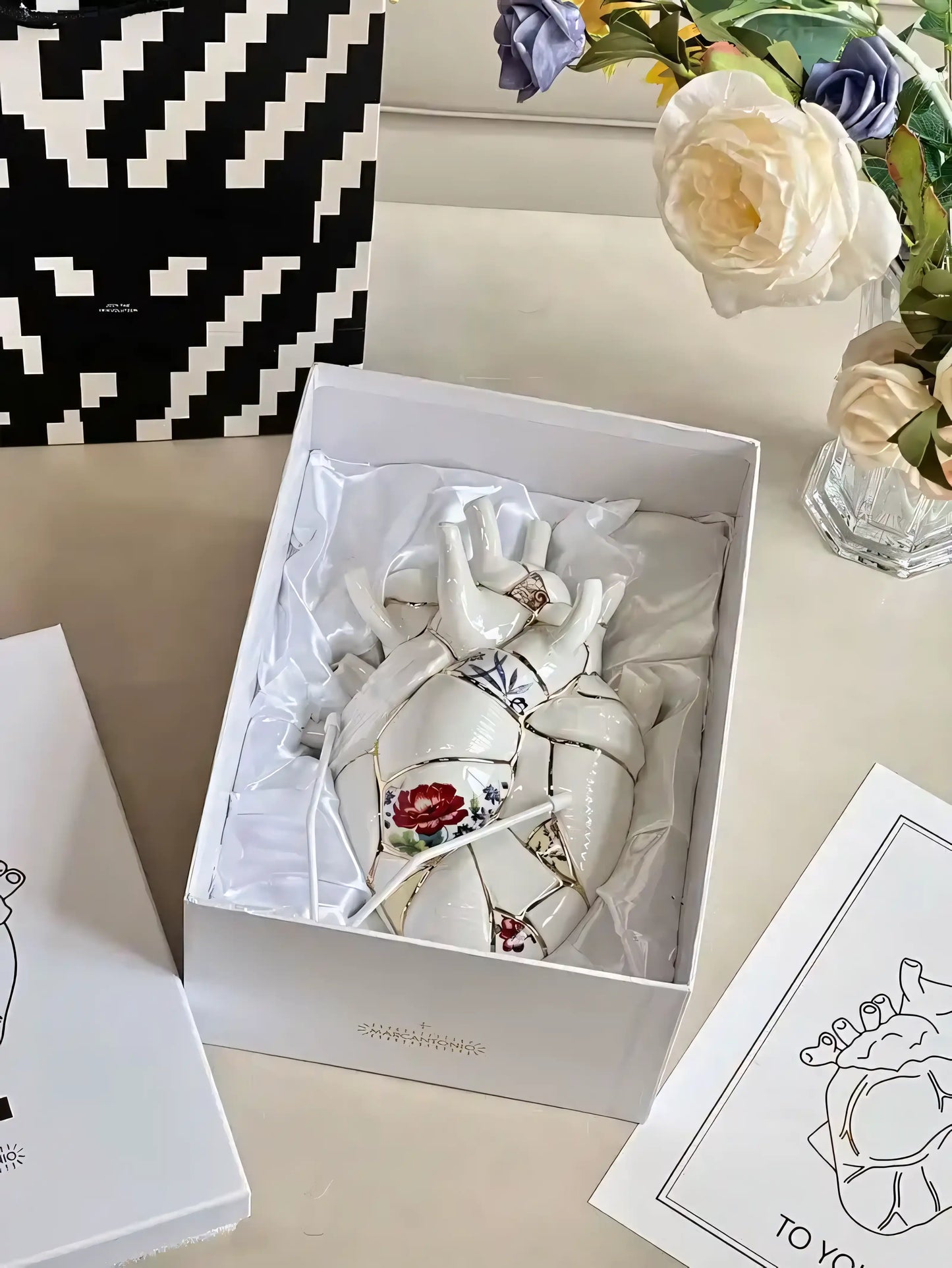 Kintsugi Heart Vase - Let There Be Cute